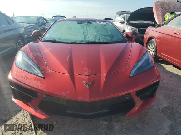 2024 Chevrolet Corvette 2LT with VIN 1G1YB3D42R5103876, listed as a Copart auction lot 74210374 with 0 mi miles and Non Repairable. Bid and sale history available at carsss.com. Image 5.