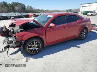 2011 Dodge Avenger Heat with VIN 1B3BD1FG4BN523679, listed as a Copart auction lot 46528715 with 189,617 mi miles and Salvage Title. Bid and sale history available at DreamBid. Image 1.