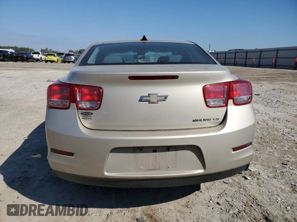 2014 Chevrolet Malibu LS with VIN 1G11B5SL9EF151323, listed as a Copart auction lot 47032825 with 122,106 mi miles and Salvage Title. Bid and sale history available at DreamBid. Image 6.