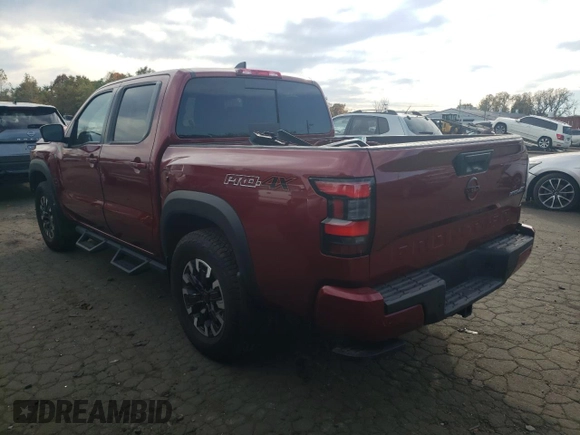 2023 Nissan Frontier SV z VIN 1N6ED1EK6PN638144, wystawiony jako Copart lot #76092204 z przebiegiem 6 523 mil mil oraz Szkoda całkowita • Salvage title. Historia ofert i sprzedaży dostępna na DreamBid. Obrazek 2.
