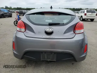 2016 Hyundai Veloster with VIN KMHTC6ADXGU252488, listed as a Copart auction lot 65415583 with 53,482 mi miles. Bid and sale history available at carsss.com. Image 6.