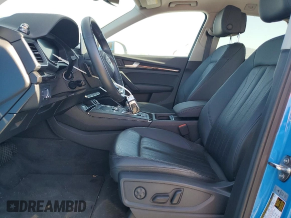 2020 Audi Q5 Premium with VIN WA1G2AFY9L2048790, listed as a Copart auction lot 73029794 with 17,580 mi miles and Salvage Title. Bid and sale history available at carsss.com. Image 7.