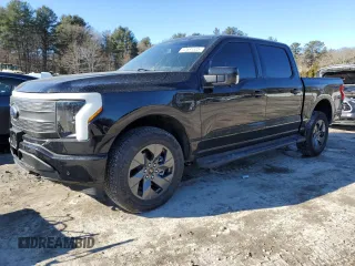 2023 Ford F-150 Lightning Pro with VIN 1FTVW1EL8PWG53681, listed as a Copart auction lot 42681505 with 7,570 mi miles and Salvage Title. Bid and sale history available at DreamBid. Image 1.