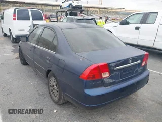 2001 Honda Civic EX with VIN 2HGES26711H573732, listed as a IAAI auction lot 42039934 with 1 mi miles. Bid and sale history available at carsss.com. Image 3.
