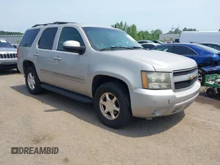 2007 Chevrolet Tahoe LTZ with VIN 1GNFC13027R235130, listed as a IAAI auction lot 42548037 with 181,263 mi miles and . Bid and sale history available at DreamBid. Image 1.