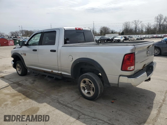 2011 Ram 2500 SLT with VIN 3D7TT2CT8BG578177, listed as a Copart auction lot 52742775 with 176,927 mi miles and Salvage Title. Bid and sale history available at carsss.com. Image 2.