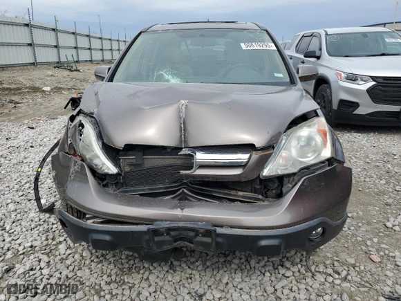 2009 Honda CR-V EX-L with VIN 5J6RE38749L007194, listed as a Copart auction lot 50619295 with 123,613 mi miles and Salvage Title. Bid and sale history available at carsss.com. Image 5.