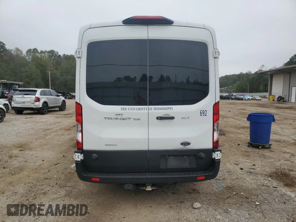 2019 Ford Transit Passenger XL with VIN 1FBAX2CG5KKA17604, listed as a Copart auction lot 78703574 with 32,859 mi miles and Salvage Title. Bid and sale history available at carsss.com. Image 6.