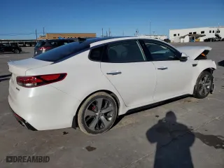 2017 Kia Optima SX with VIN 5XXGW4L26HG125886, listed as a Copart auction lot 85826894 with 127,694 mi miles and Salvage Title. Bid and sale history available at carsss.com. Image 3.