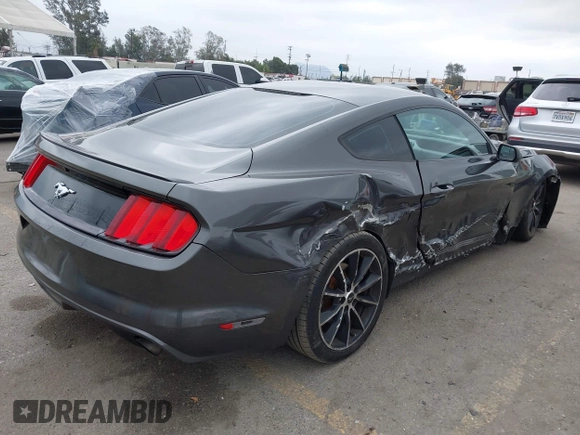 2016 Ford Mustang EcoBoost z VIN 1FA6P8TH4G5290350, wystawiony jako IAAI lot #42195141 z przebiegiem 98 495 mil mil oraz . Historia ofert i sprzedaży dostępna na DreamBid. Obrazek 4.