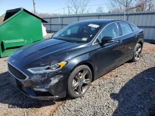 2017 Ford Fusion Sport with VIN 3FA6P0VP2HR249333, listed as a Copart auction lot 49861145 with 77,577 mi miles and Salvage Title. Bid and sale history available at carsss.com. Image 1.