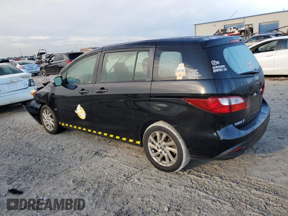 2014 Mazda 5 Sport with VIN JM1CW2BLXE0170260, listed as a Copart auction lot 72820824 with 166,315 mi miles and Salvage Title. Bid and sale history available at DreamBid. Image 2.