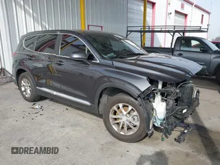 2020 Hyundai Santa Fe SE with VIN 5NMS23AD7LH254945, listed as a IAAI auction lot 41457289 with 58,527 mi miles. Bid and sale history available at carsss.com. Image 1.