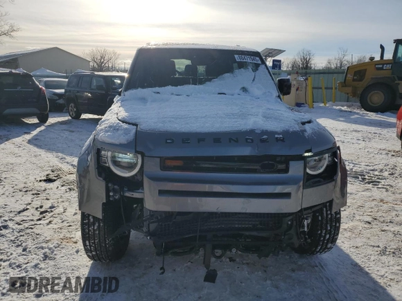 2023 Land Rover Defender S with VIN SALEJ6EX7P2243744, listed as a Copart auction lot 88471945 with 18,822 mi miles and Salvage title. Bid and sale history available at DreamBid. Image 5.