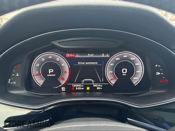 2019 Audi Q8 Premium Plus with VIN WA1EVAF10KD015763, listed as a IAAI auction lot 41925195 with 134,540 mi miles. Bid and sale history available at carsss.com. Image 7.