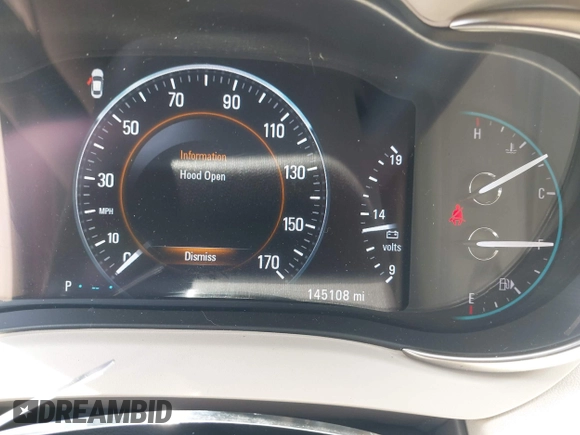 2015 Buick LaCrosse Premium I with VIN 1G4GD5G39FF151033, listed as a IAAI auction lot 42585236 with 145,108 mi miles and . Bid and sale history available at DreamBid. Image 15.