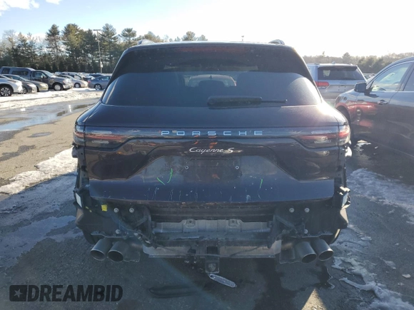 2019 Porsche Cayenne S with VIN WP1AB2AY6KDA64505, listed as a Copart auction lot 45087305 with 70,742 mi miles and Salvage title. Bid and sale history available at DreamBid. Image 6.