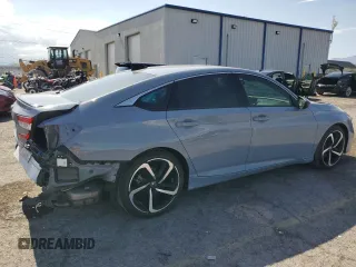 2021 Honda Accord Sport with VIN 1HGCV2F33MA002385, listed as a Copart auction lot 60171045 with 31,070 mi miles and Salvage title. Bid and sale history available at DreamBid. Image 3.