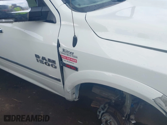 2016 Ram 1500 Laramie z VIN 1C6RR7VM4GS219910, wystawiony jako IAAI lot #41685905 z przebiegiem 213 908 mil mil oraz . Historia ofert i sprzedaży dostępna na DreamBid. Obrazek 6.