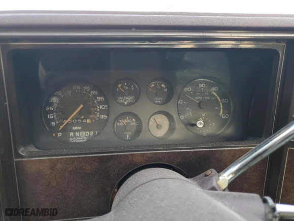 1985 Chevrolet El Camino with VIN 3GCCW80H6FS907000, listed as a Copart auction lot 77158584 with NaN miles and Salvage Title. Bid and sale history available at carsss.com. Image 9.