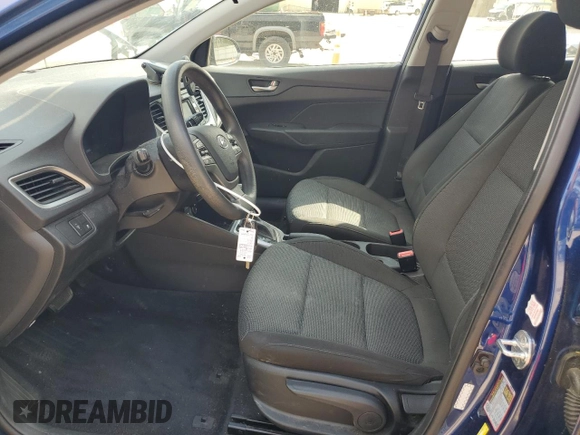 2021 Hyundai Accent SE with VIN 3KPC24A60ME136966, listed as a Copart auction lot 51569945 with 63,906 mi miles and Salvage Title. Bid and sale history available at carsss.com. Image 7.