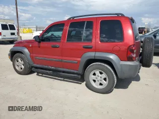 2007 Jeep Liberty Sport z VIN 1J4GL48K07W577597, wystawiony jako Copart lot #54377335 z przebiegiem 128 998 mil mil oraz Szkody całkowita. Historia ofert i sprzedaży dostępna na DreamBid. Obrazek 2.