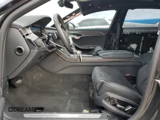2022 Audi A8 with VIN WAULDAF8XNN005475, listed as a Copart auction lot 86819894 with 43,777 mi miles and Salvage Title. Bid and sale history available at carsss.com. Image 7.