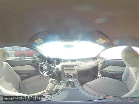 2014 Ford Mustang V6 with VIN 1ZVBP8AM4E5321289, listed as a Copart auction lot 57625845 with 143,127 mi miles and Salvage title. Bid and sale history available at DreamBid. Image 14.