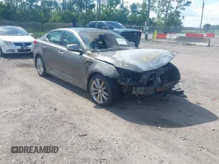 2015 Kia Optima SX Turbo with VIN 5XXGR4A6XFG417731, listed as a IAAI auction lot 42707489 with Not provided miles and . Bid and sale history available at DreamBid. Image 1.
