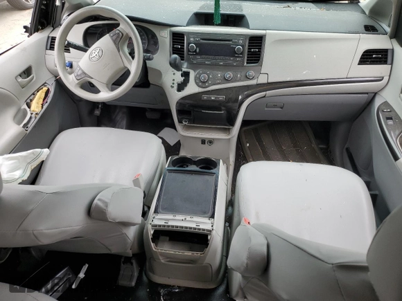 2012 Toyota Sienna LE AAS with VIN 5TDKK3DC7CS257912, listed as a Copart auction lot 58264265 with Not provided miles and Salvage title. Bid and sale history available at DreamBid. Image 8.