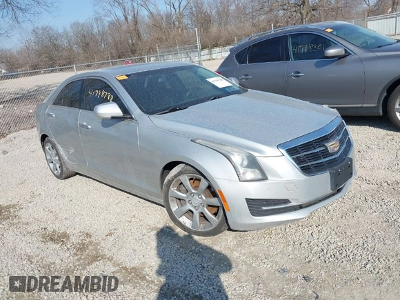 2015 Cadillac ATS Luxury RWD z VIN 1G6AB5RA5F0102154, wystawiony jako IAAI lot #41798788 z przebiegiem 97 723 mil mil oraz . Historia ofert i sprzedaży dostępna na DreamBid. Obrazek 1.