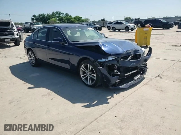 2017 BMW 3 Series 330i with VIN WBA8B9G55HNU50550, listed as a Copart auction lot 52237175 with Not Provided miles and Salvage Title. Bid and sale history available at DreamBid. Image 11.
