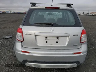2009 Suzuki SX4 with VIN JS2YB413295101897, listed as a Copart auction lot 76352454 with 123,320 mi miles and Salvage Title. Bid and sale history available at carsss.com. Image 6.