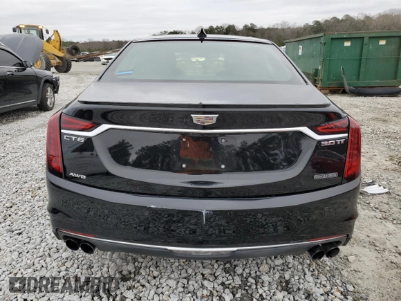 2019 Cadillac CT6 Sport AWD with VIN 1G6KN5R62KU146073, listed as a Copart auction lot 41490215 with 28,350 mi miles and Salvage title. Bid and sale history available at DreamBid. Image 6.