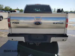 2009 Ford F-150 XL with VIN 1FTPW14V19FB17234, listed as a Copart auction lot 53957085 with 0 mi miles and Salvage Title. Bid and sale history available at carsss.com. Image 6.