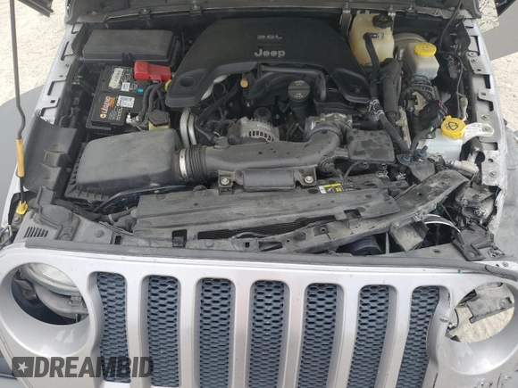 2018 Jeep Wrangler Unlimited Sport с VIN 1C4HJXDG1JW151623, выставлен на аукционе Copart как лот 53703055 с пробегом 54 186 миль миль и Списание • Salvage title. История ставок и продаж доступна на DreamBid. Изображение 11.