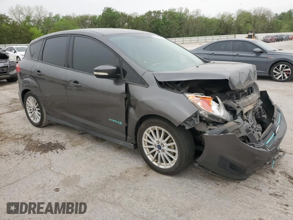 2015 Ford C-Max SE with VIN 1FADP5AU1FL121628, listed as a Copart auction lot 53478945 with 112,016 mi miles and Salvage Title. Bid and sale history available at carsss.com. Image 4.