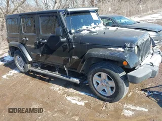 2012 Jeep Wrangler Unlimited Altitude with VIN 1C4HJWEG7CL191444, listed as a IAAI auction lot 41643441 with 220,785 mi miles and . Bid and sale history available at DreamBid. Image 1.