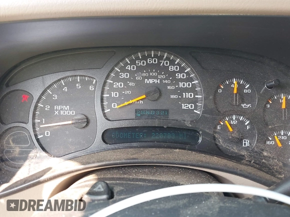 2004 Chevrolet Avalanche Z66 with VIN 3GNEC12T74G122924, listed as a IAAI auction lot 42406711 with 220,783 mi miles and . Bid and sale history available at DreamBid. Image 7.