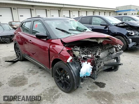 2023 Nissan Kicks SR with VIN 3N1CP5DV0PL520131, listed as a Copart auction lot 80838834 with Not Provided miles and Salvage Title. Bid and sale history available at DreamBid. Image 10.
