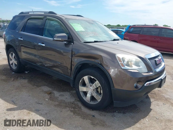 2012 GMC Acadia SLT2 with VIN 1GKKRSED4CJ298058, listed as a IAAI auction lot 42320784 with 191,103 mi miles and . Bid and sale history available at DreamBid. Image 1.
