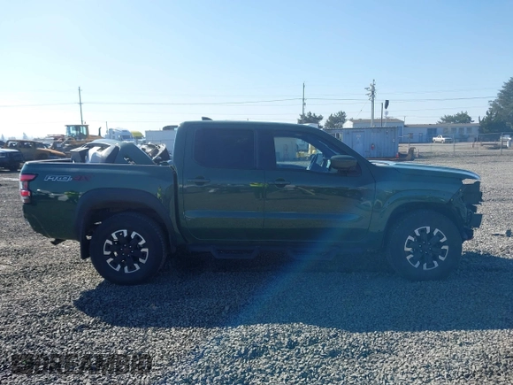 2022 Nissan Frontier S with VIN 1N6ED1EK2NN665404, listed as a IAAI auction lot 41692802 with 27,622 mi miles. Bid and sale history available at carsss.com. Image 14.