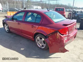 2009 Chevrolet Cobalt LT w/2LT with VIN 1G1AT58H597269725, listed as a IAAI auction lot 41651075 with 107,263 mi miles. Bid and sale history available at carsss.com. Image 3.