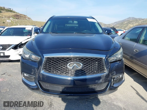 2016 Infiniti QX60 with VIN 5N1AL0MNXGC520860, listed as a IAAI auction lot 41955662 with 165,716 mi miles. Bid and sale history available at carsss.com. Image 12.