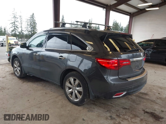 2014 Acura MDX Advance with VIN 5FRYD4H81EB034125, listed as a IAAI auction lot 41603716 with 178,654 mi miles and . Bid and sale history available at carsss.com. Image 3.