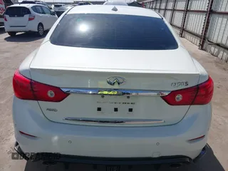 2014 Infiniti Q50 Premium with VIN JN1BV7ARXEM706864, listed as a IAAI auction lot 41787396 with 143,726 mi miles. Bid and sale history available at carsss.com. Image 17.