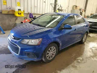 2019 Chevrolet Sonic LT z VIN 1G1JD5SB0K4118610, wystawiony jako Copart lot #47922175 z przebiegiem 105 533 mil mil oraz Czysty tytuł • Clean title. Historia ofert i sprzedaży dostępna na DreamBid. Obrazek 1.