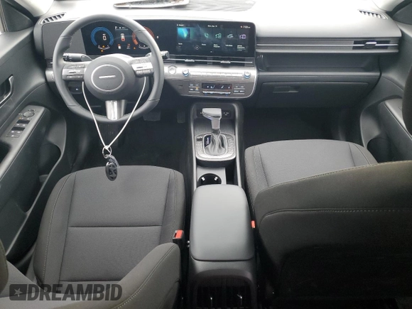 2025 Hyundai Kona SEL with VIN KM8HBCAB9SU286100, listed as a Copart auction lot 52828215 with 298 mi miles and Salvage Title. Bid and sale history available at carsss.com. Image 8.