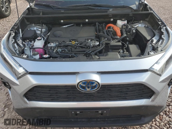 2024 Toyota RAV4 Hybrid XLE Premium with VIN JTMB6RFV7RJ044969, listed as a Copart auction lot 48365255 with 16,176 mi miles and Salvage title. Bid and sale history available at DreamBid. Image 12.