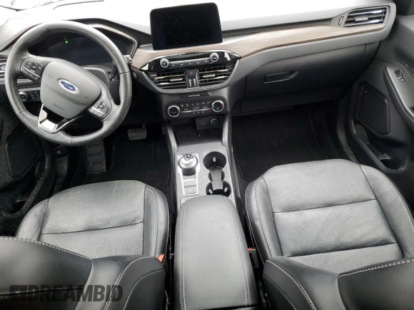 2020 Ford Escape Titanium Hybrid z VIN 1FMCU9DZXLUB95757, wystawiony jako Copart lot #47472845 z przebiegiem 39 622 mil mil oraz Szkoda całkowita • Salvage title. Historia ofert i sprzedaży dostępna na DreamBid. Obrazek 8.